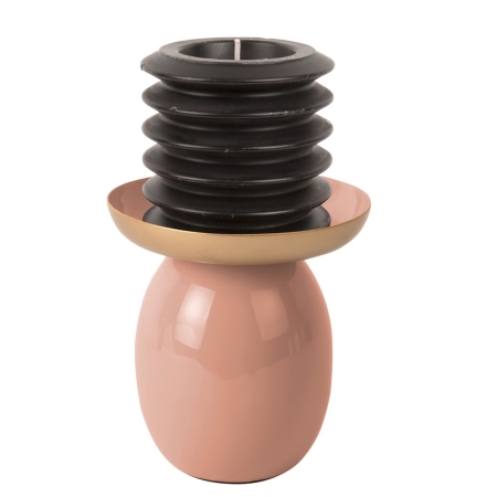 Lysestage Mila pink lyserød - small