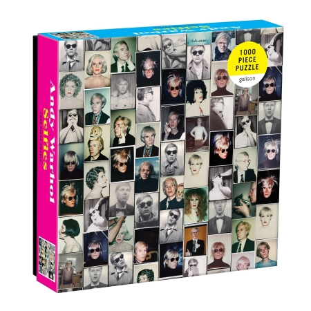Puslespil Andy Warhol selfies 1000 brikker