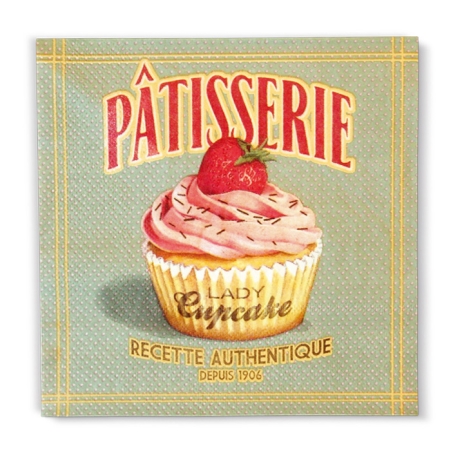 Servietter Lady Cupcake