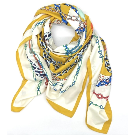 T�rkl�de beige og gul - Just d Lux