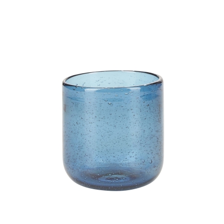 Vandglas blå stk. glas glas unikke vand glas