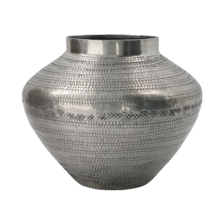 fragment Forvirret Klage House Doctor vase Arti antik sølv alu vase med mønster håndlavet