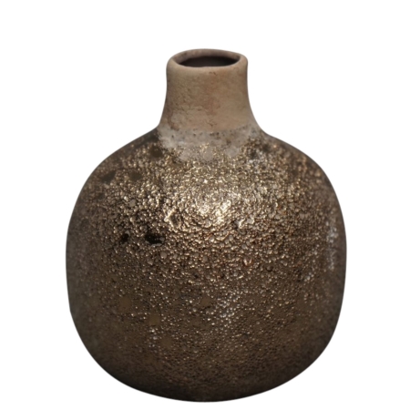 Lille vase Frytle - brun kobber