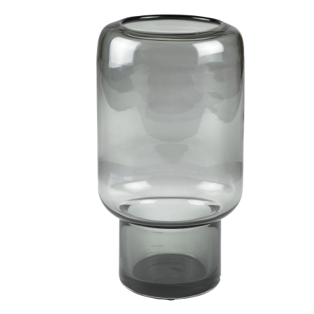 Vase i grå glas - Villa Collection