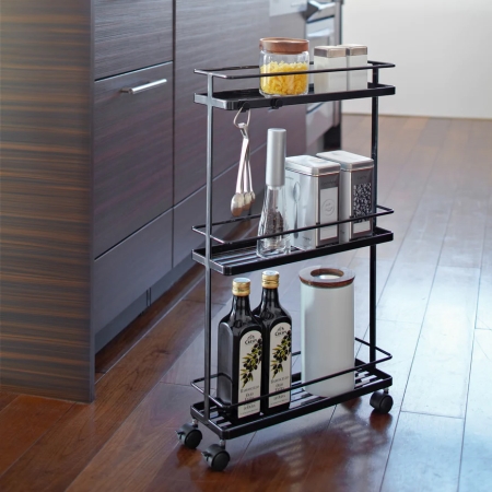 YAMAZAKI Rullevogn Tower Kitchen storage - sort